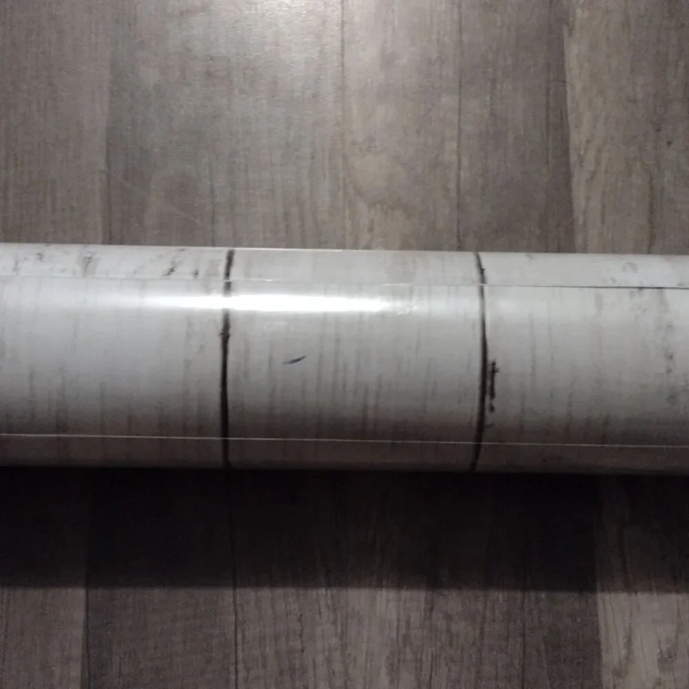 White Wood Peel & Stick Wallpaper – Rustic Plank Vinyl 17.3
